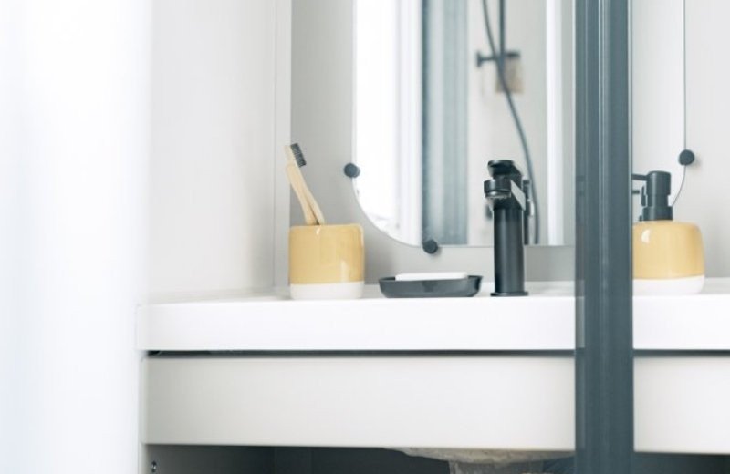 Stacaravan riviera 3 badkamer