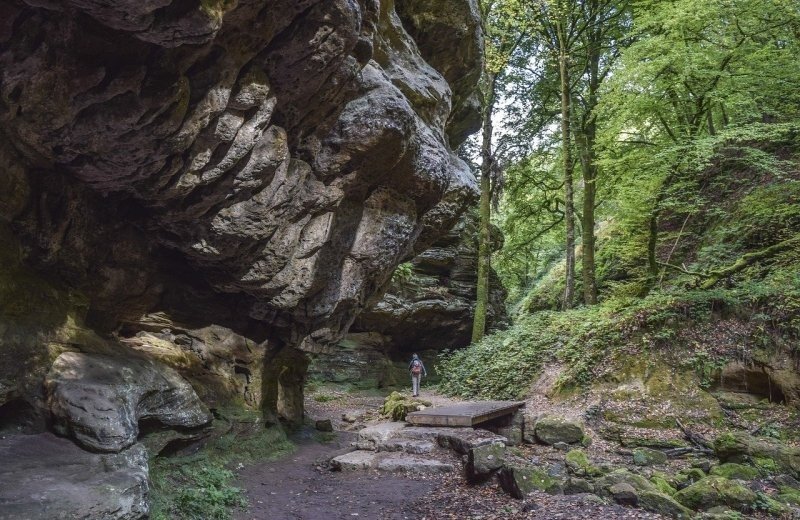 Wandern in der Region Mullerthal